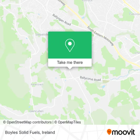 Boyles Solid Fuels map