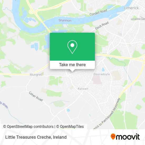 Little Treasures Creche map