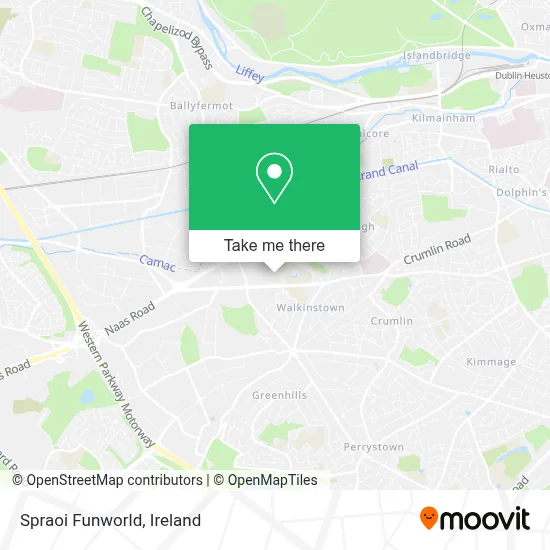 Spraoi Funworld map