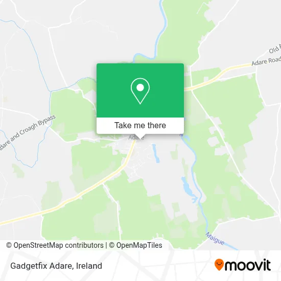 Gadgetfix Adare map