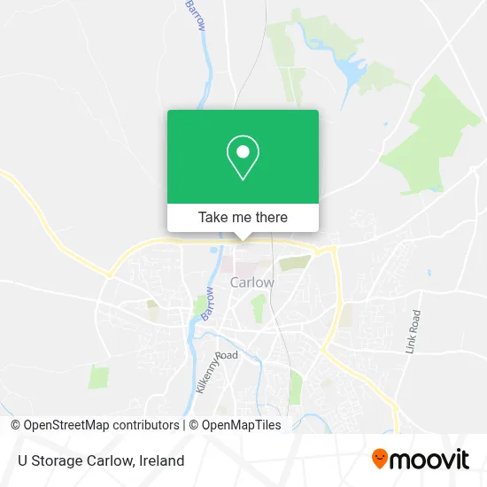 U Storage Carlow map