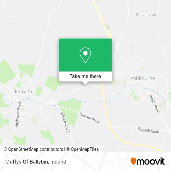 Duffys Of Ballybin map