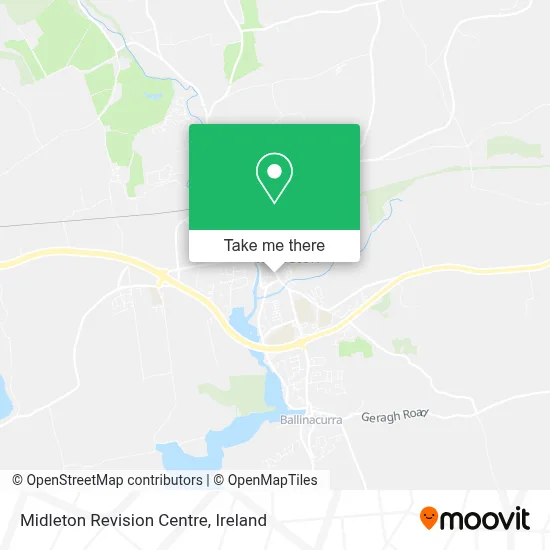 Midleton Revision Centre map
