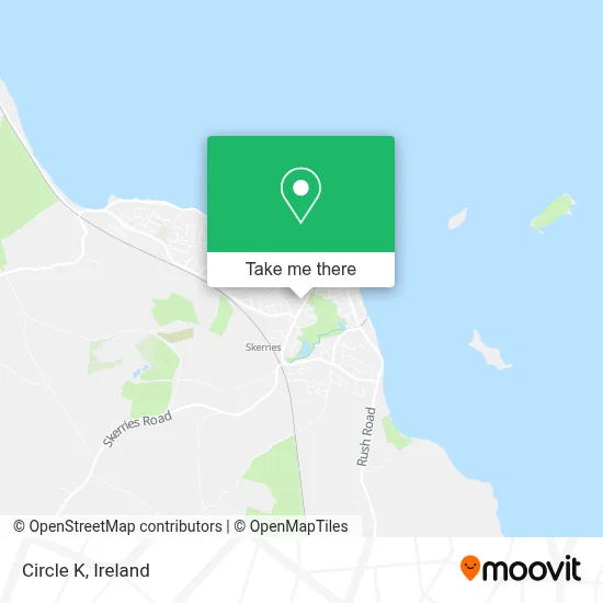 Circle K map
