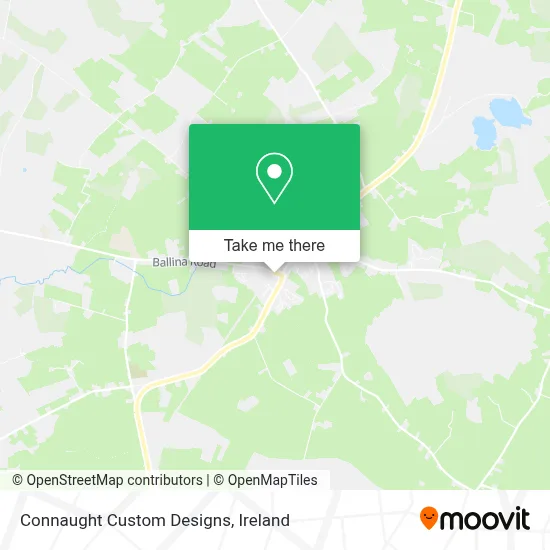 Connaught Custom Designs map