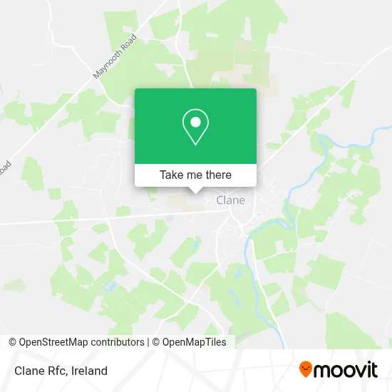 Clane Rfc map