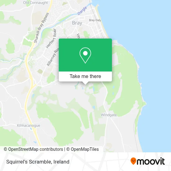 Squirrel's Scramble map