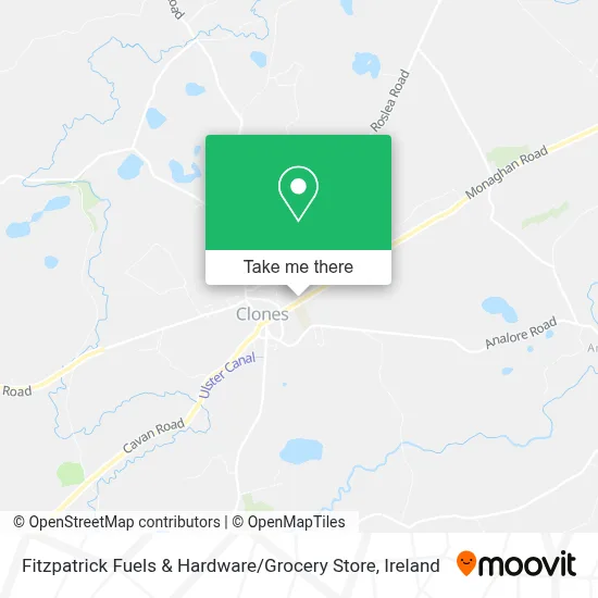 Fitzpatrick Fuels & Hardware / Grocery Store map