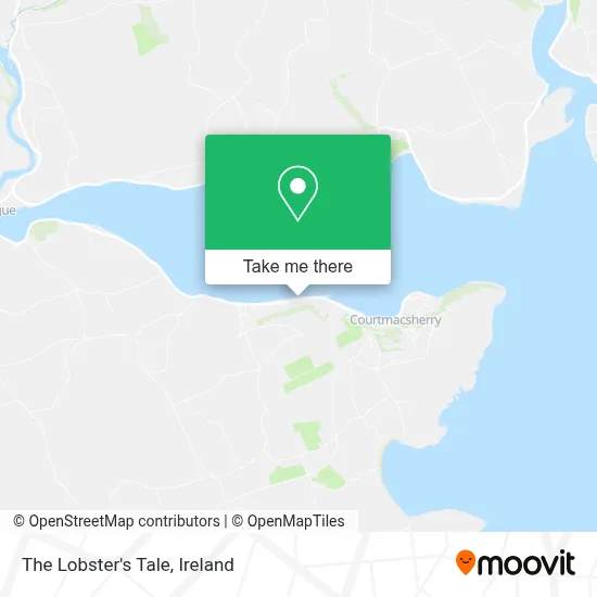 The Lobster's Tale map