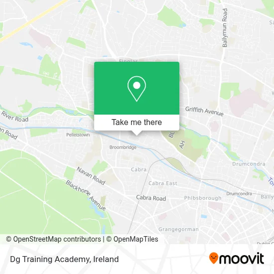 Dg Training Academy map