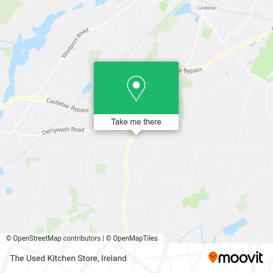 The Used Kitchen Store map