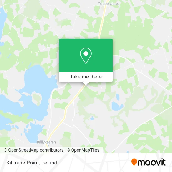 Killinure Point map