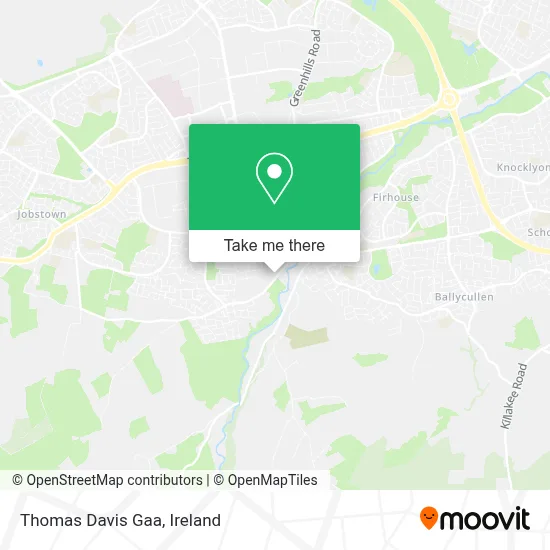 Thomas Davis Gaa map