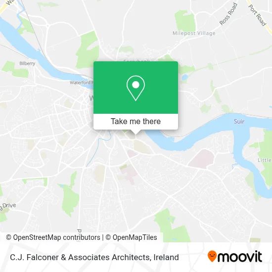 C.J. Falconer & Associates Architects map