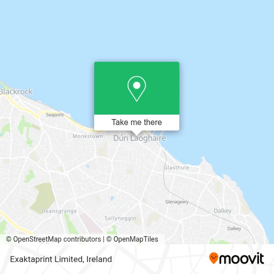 Exaktaprint Limited map