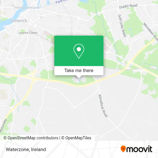 Waterzone map