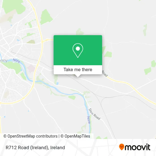 R712 Road (Ireland) map