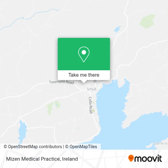 Mizen Medical Practice map