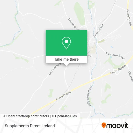 Supplements Direct map