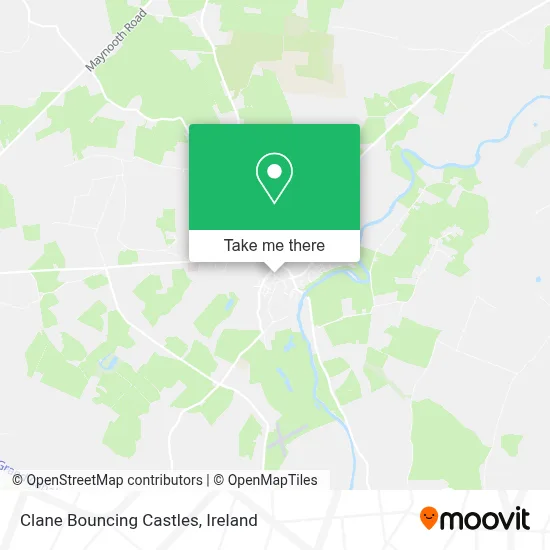 Clane Bouncing Castles map