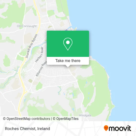 Roches Chemist map