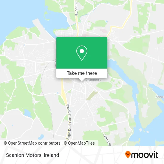 Scanlon Motors map