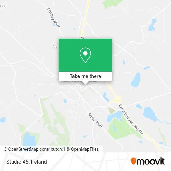 Studio 45 map