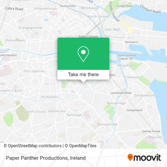 Paper Panther Productions map
