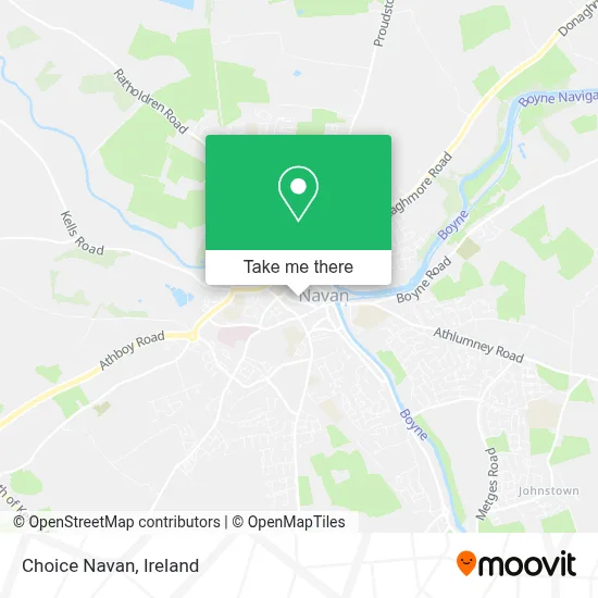 Choice Navan map