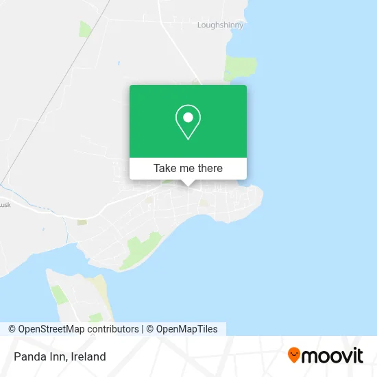 Panda Inn map
