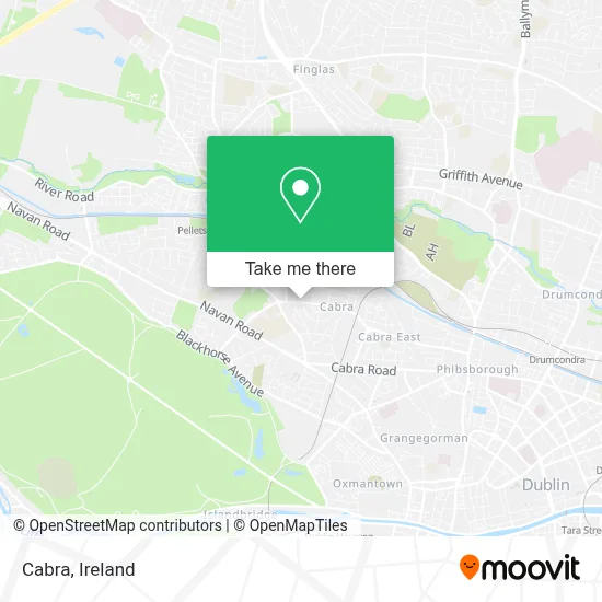 Cabra map