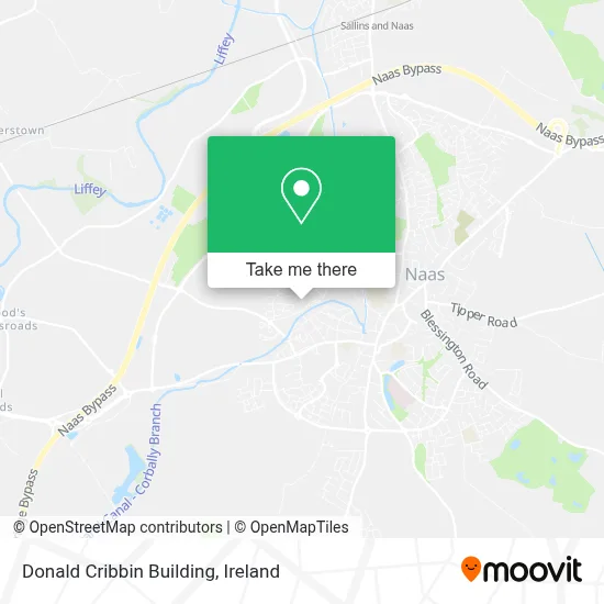 Donald Cribbin Building map