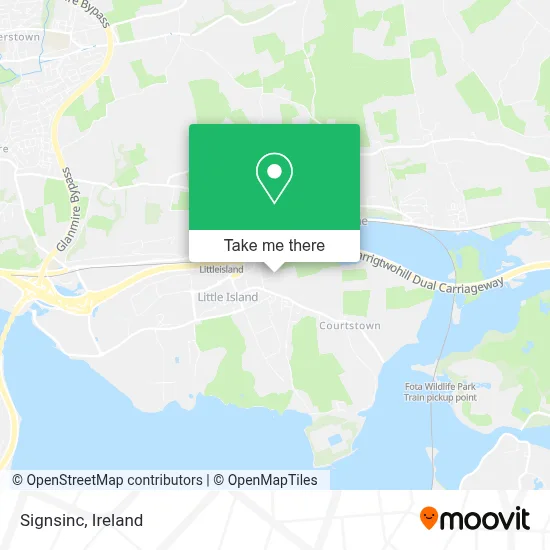 Signsinc map