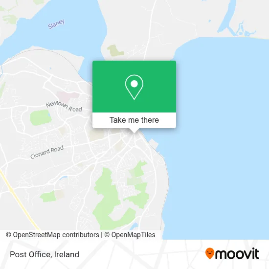 Post Office map