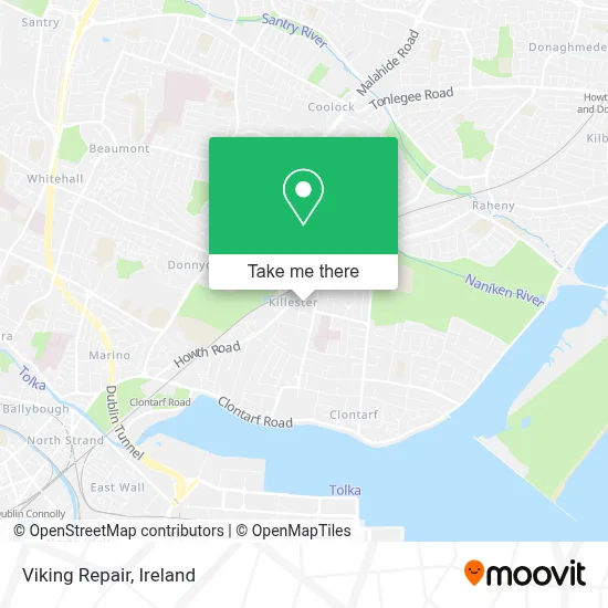 Viking Repair map