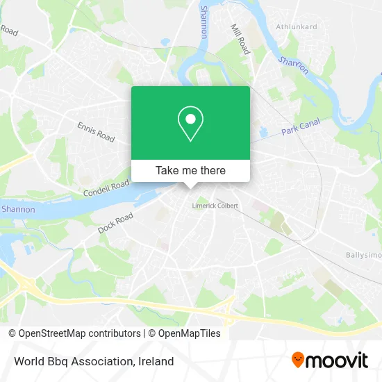 World Bbq Association map