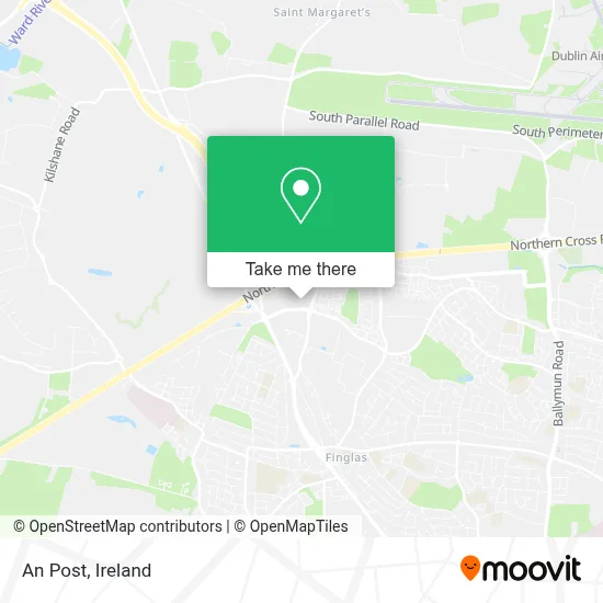 An Post map