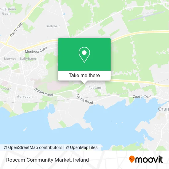 Roscam Community Market map