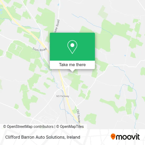 Clifford Barron Auto Solutions map