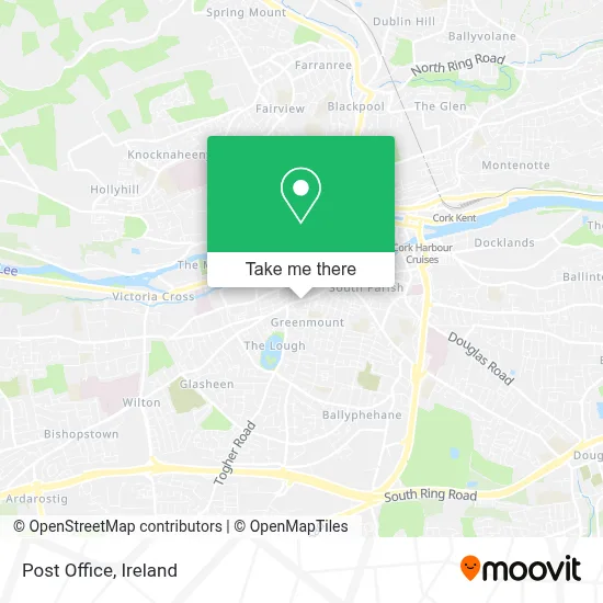 Post Office map