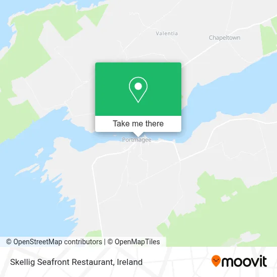 Skellig Seafront Restaurant map