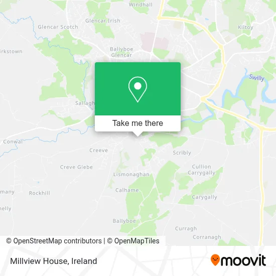 Millview House map