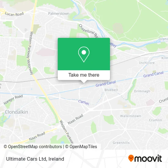Ultimate Cars Ltd map