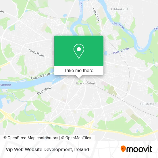 Vip Web Website Development map