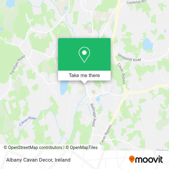 Albany Cavan Decor map