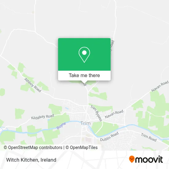 Witch Kitchen map
