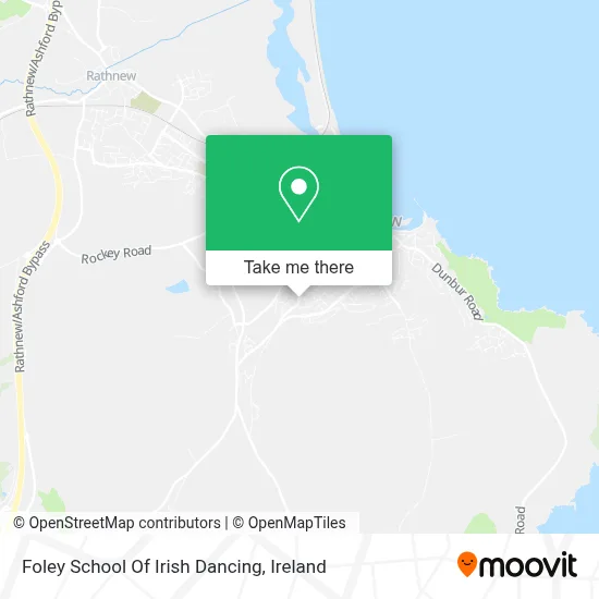 Foley School Of Irish Dancing map