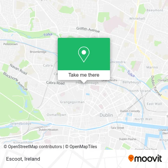 Escoot map