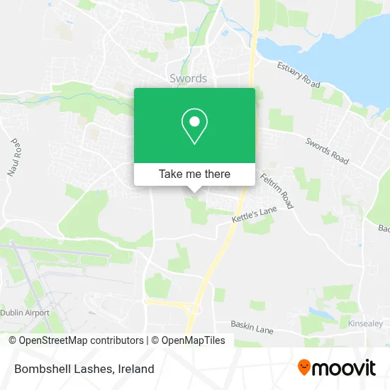 Bombshell Lashes map