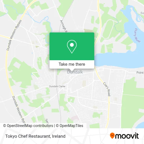 Tokyo Chef Restaurant map